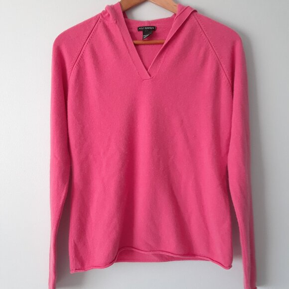 Holt Renfrew 100% Cashmere Hooded Sweater - Picture 1 of 7